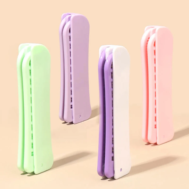 Portable Travel Folding 2-in-1 Brush Anti-static Styling Comb Professional Hair Styling Tool Special For Real Hair Wigs