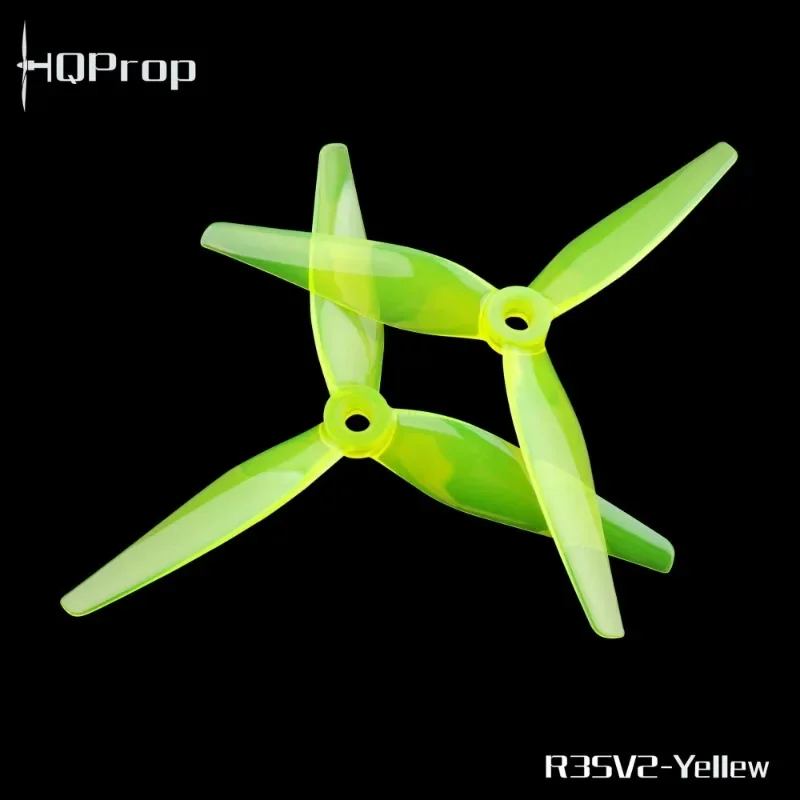 HQProp-Hélice FreKouProp pour Drone FPV Racing RC, Quadcopter, Multirotor, 5135V2, R35, V2, 6CW + 6CCW, 5 pouces, 12 pièces, 6 paires