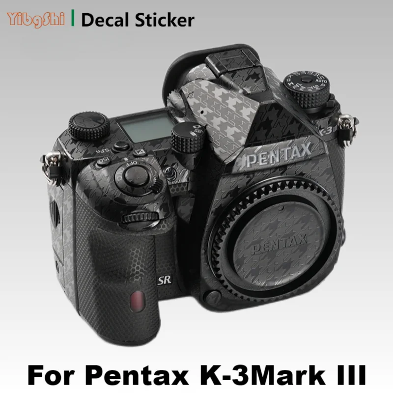 

For Pentax K-3Mark III Camera Body Sticker Protective Skin DecalVinyl Wrap Film Anti-Scratch Protector Coat PENTAX K33