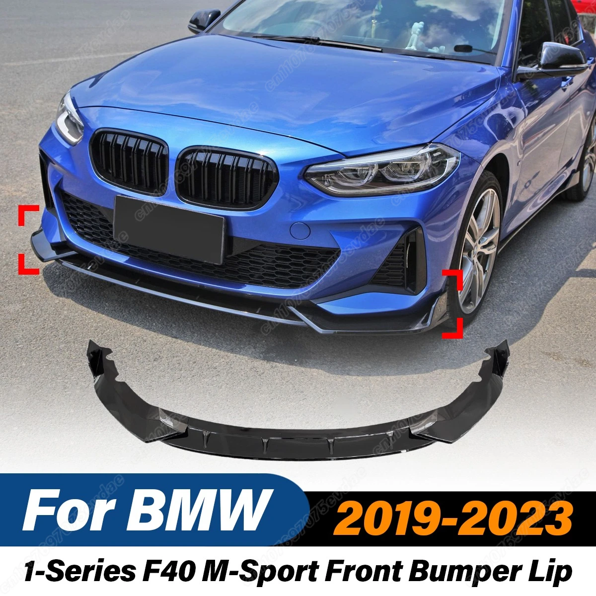 

For BMW 1-Series F40 M-Sport 2019 2020 2021 2022 2023 Front Bumper Splitter Lip Guard Protector Car Exterior Accessories BodyKit