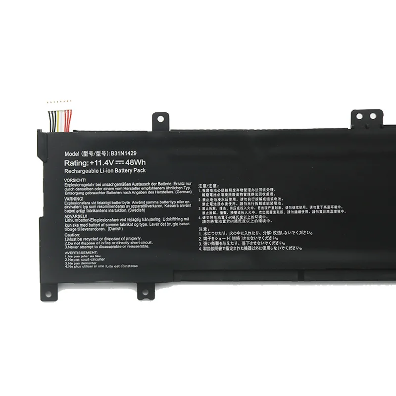 ZEDI Original B31N1429 Laptop Battery For ASUS A501L A501LX A501L A501LB5200 K501U K501UX K501UB K501UW K501LB K501LX K501L 48Wh