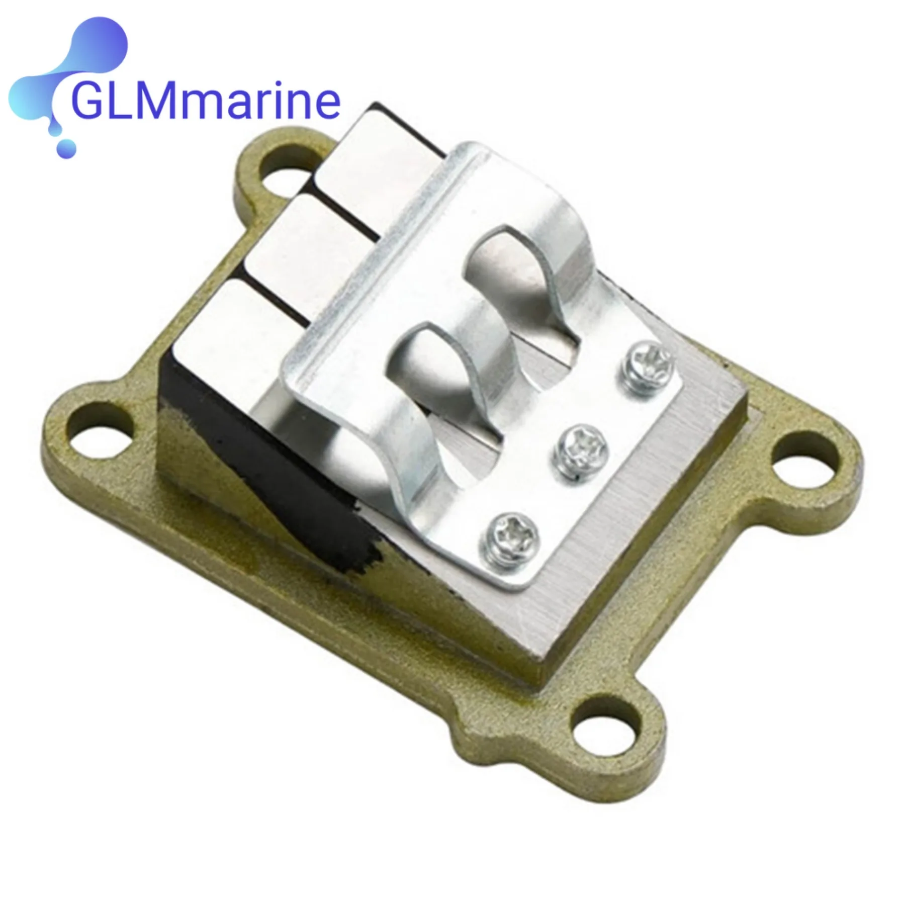 6E0-13610-00 REED VALVE ASSY for YAMAHA Parsun Hidea 4HP 5HP Outboard Engine Boat Motor Aftermarket Parts 6E0-13610 Boat Motor