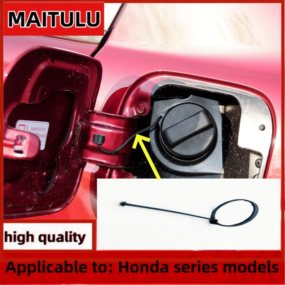 

1pcs 17670-SJA-013 For Honda Civic CRV Tank Cover Line Ring Automotive Goods Car Oil Fuel Cap Tank Cover Line Ring Petrol Diesel