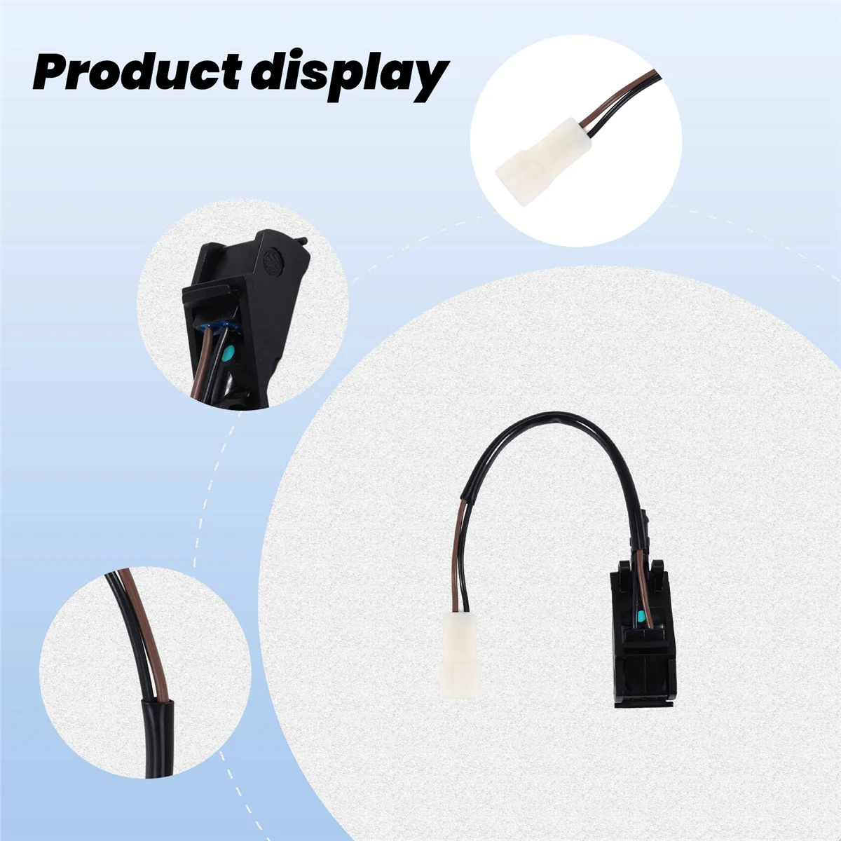 Ugello spruzzatore lavavetri riscaldato per auto per Bora MK4 Golf MK4 Passat B5 Beetle Skoda Rapid SEAT 6E 0955986 B—L49A