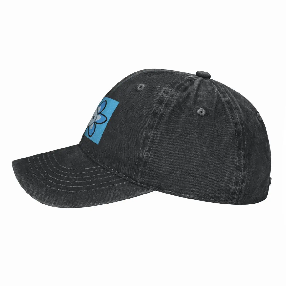 Axolotl Blue By Matx Ft Baseball Caps Snapback Washed Denim Hats Outdoor Adjustable Casquette Streetwear Baseball Cowboy Hat