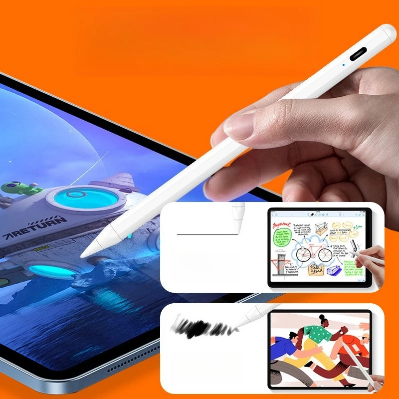 Емкостная ручка для Apple IPad с функцией отклонения ладони, сенсорная работа