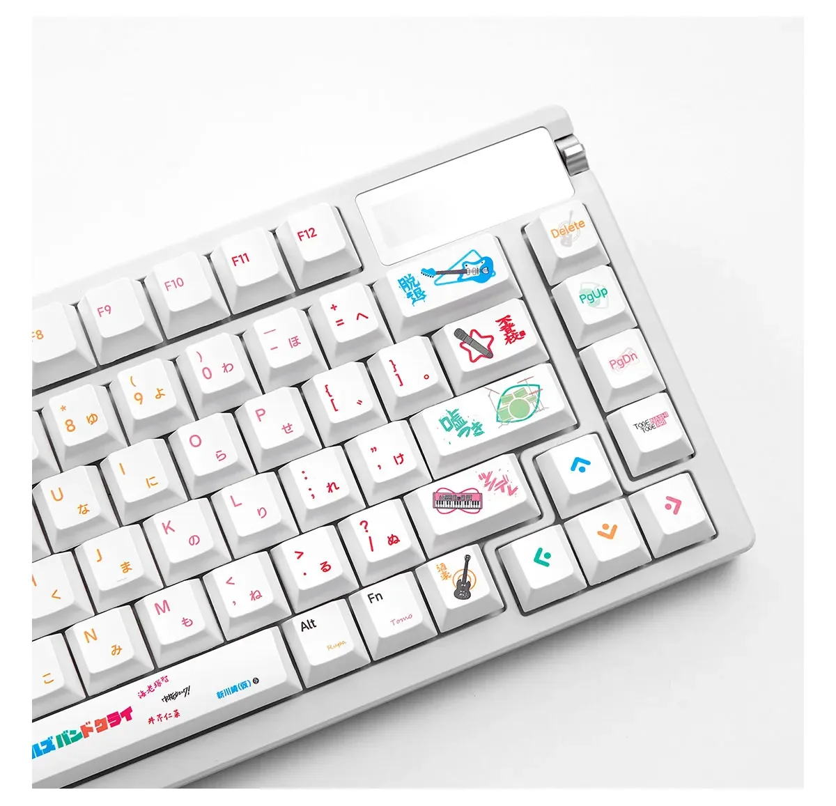 

GBC theme keycap PBT material sublimation original height girl band cry