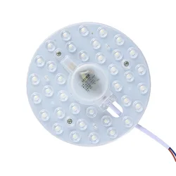 Plafonnier LED Circulaire SMD2835, 12/18/24/36W, AC 220/230/240V, Luminaire Décoratif d'Nik, Idéal pour un Plafond