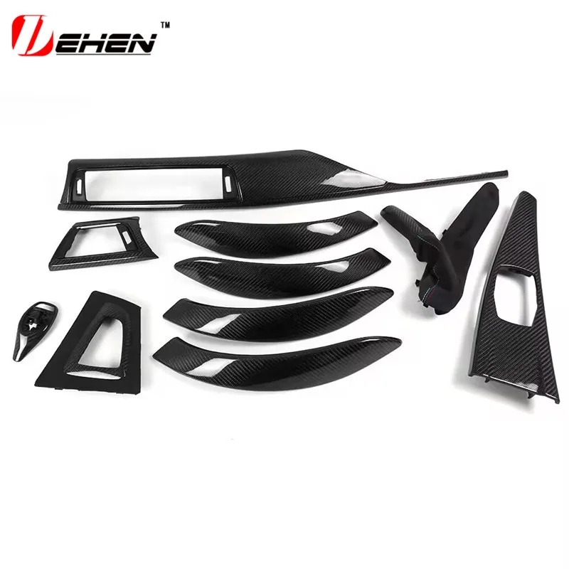 

For BMW 34 Series F30/32/33/34/35/36 Retrofit Dry Carbon Fiber Replacement Gear Base Handbrake