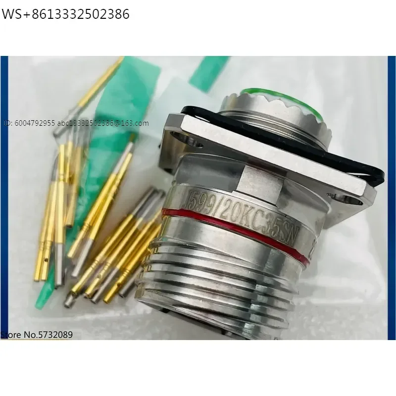 J599/20KC35SN square socket Circular connector aviation plug-in J599 series plug