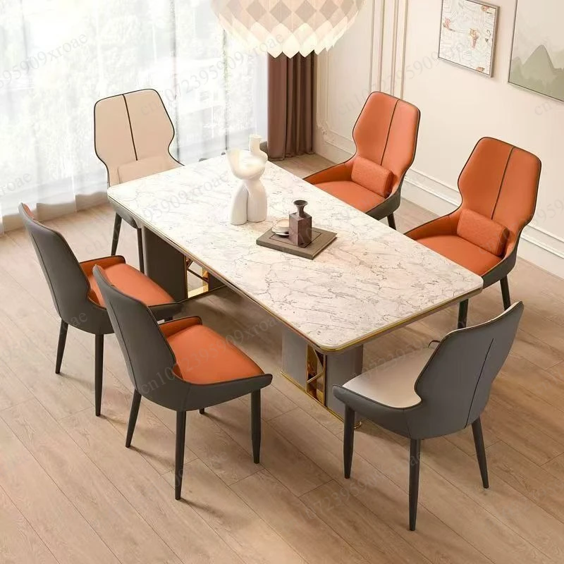 Modern Light Luxury Dining Chair Multi-scene Leisure Seat For Household Hotel Conference Negotiation Room Use view 4