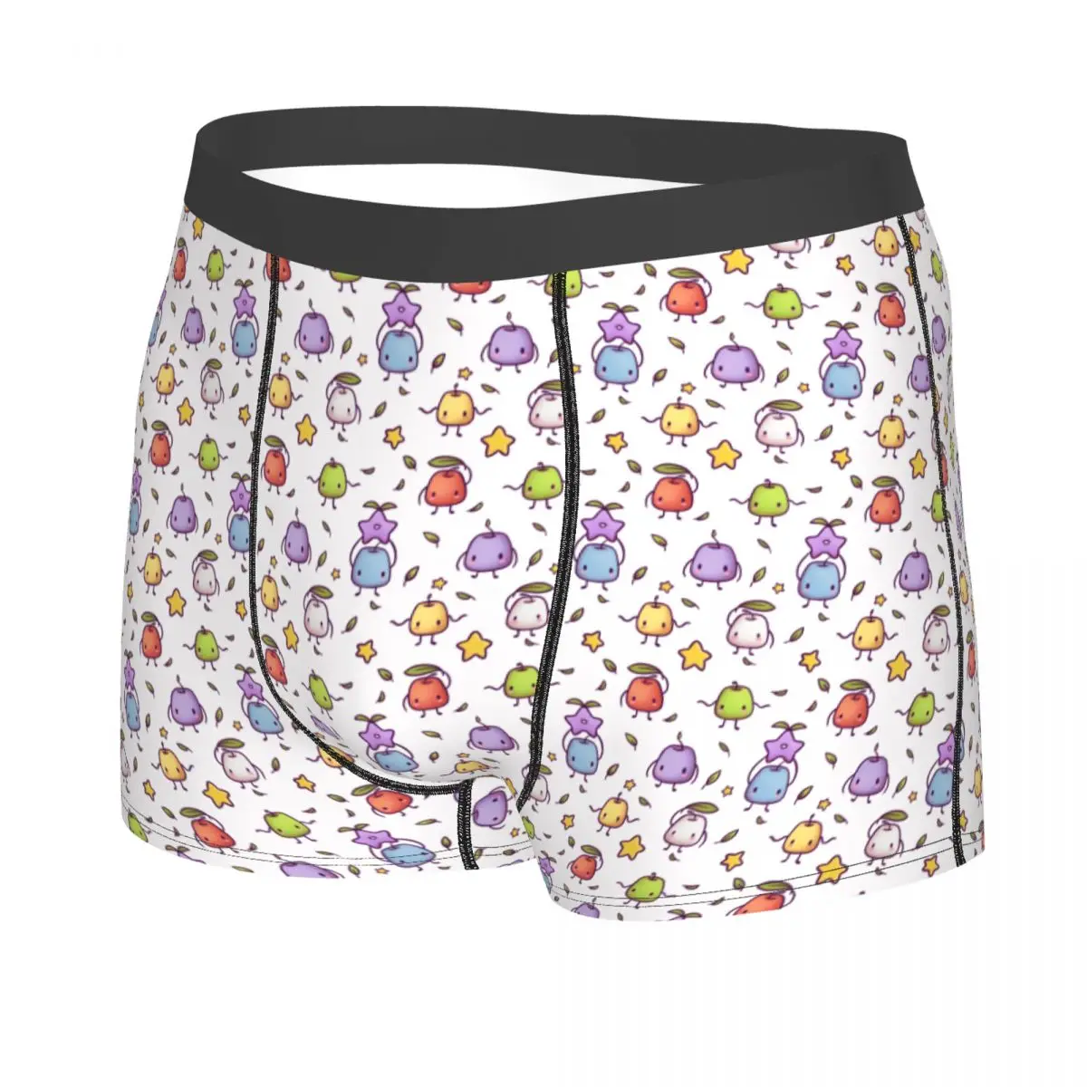 Custom Novelty Stardew Valleys Junimos Pattern Boxers Shorts Panties Men's Underpants Breathable Farm Games Briefs Underwear