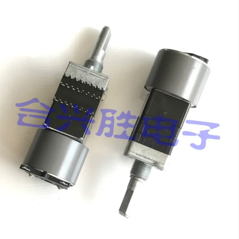 1PCS Motor Potentiometer 6 Link A20K*6 Power Amplifier Master Volume Potentiometer Can Replace 100KAx6