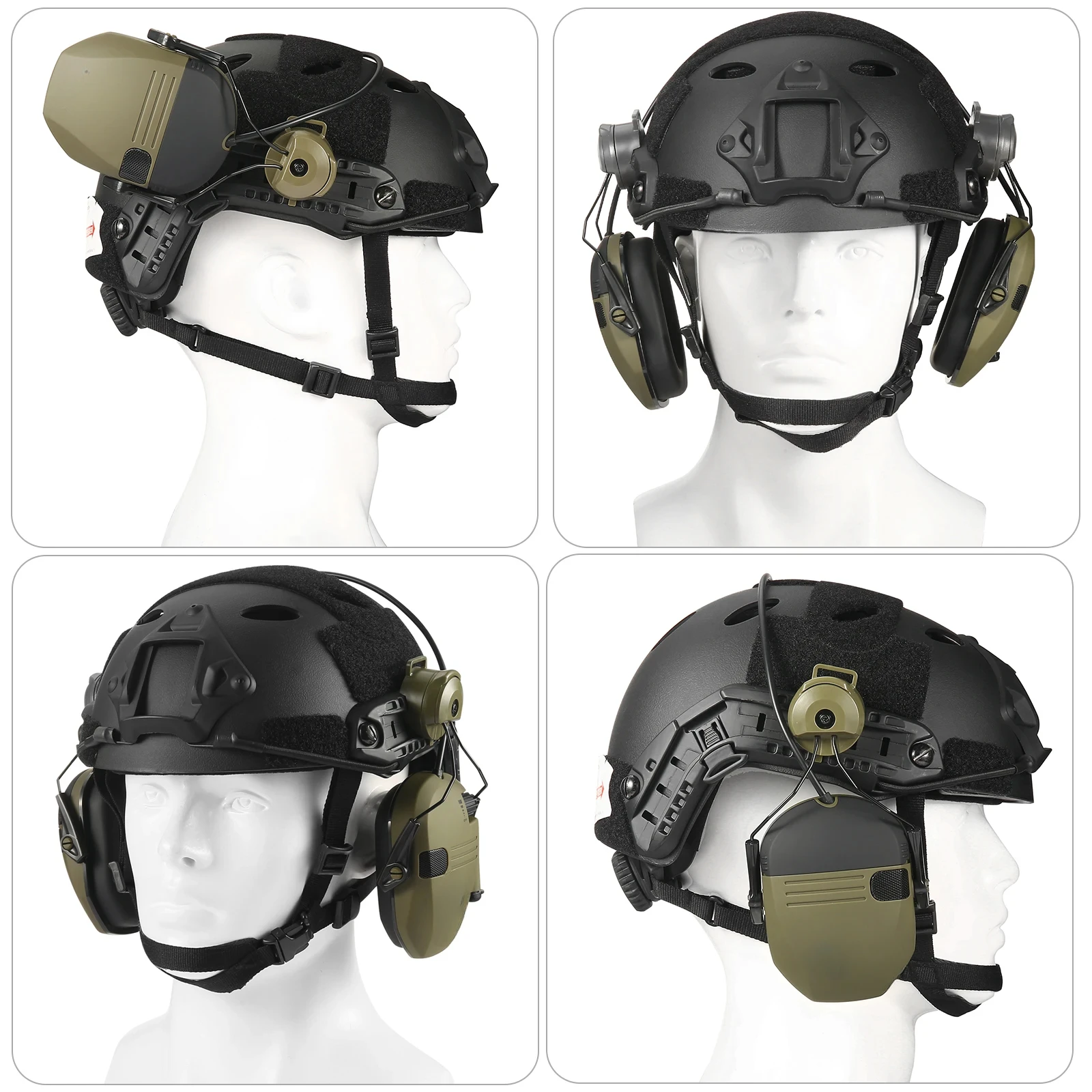 Imagem -06 - Nova Geração Walker Capacete Versiontactical Tiro Eletrônico Earmuff Anti-ruído Fone de Ouvido Mais wk Dedicadostand