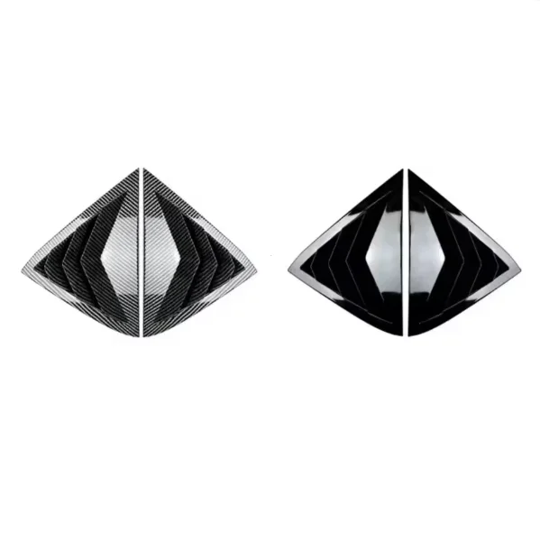 

1 пара жалюзи заднего окна автомобиля, жалюзи, накладка, комплекты кузова, жалюзи для Ford Fiesta MK7 7,5 2008-2017