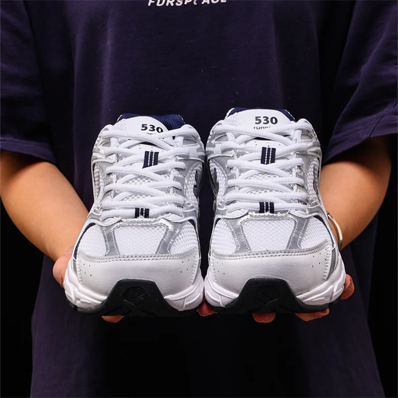 Klassische Mesh-Retro-Papa-Schuhe, modische und vielseitige Outdoor-Sport- und Freizeitschuhe für Männer und Frauen