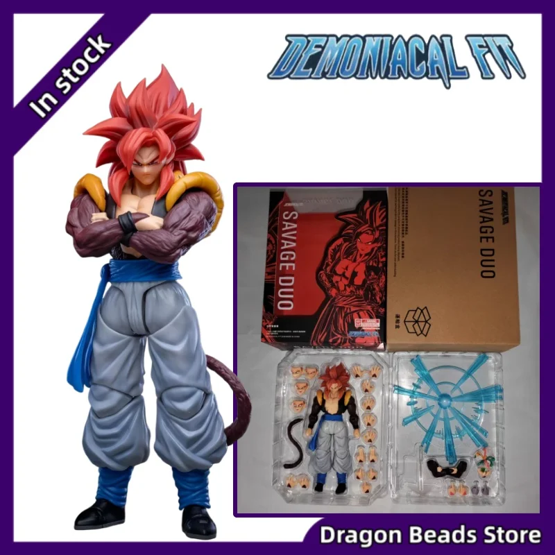 [Отправка в течение 24 часов] Фигурка Demoniacal Fit SSJ4 Гогета Dragon Ball GT 3.0, фигурка Супер Сайяна 4 Гогета