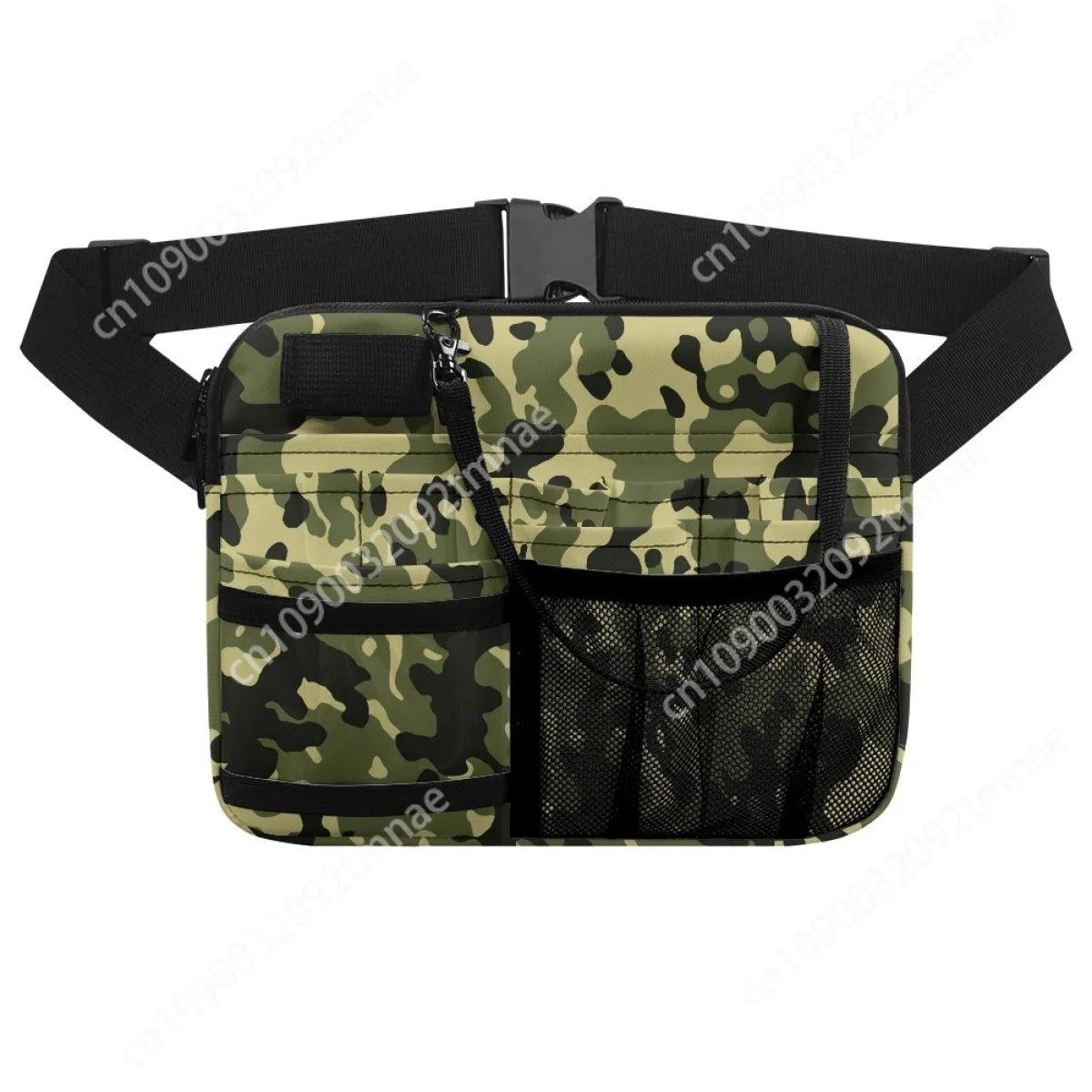 Camouflage Retro Custom Nurse Pocket Bag Hospital Work Portable Multifunctional Medical Tool Storage Bag Nursing Fanny Pack