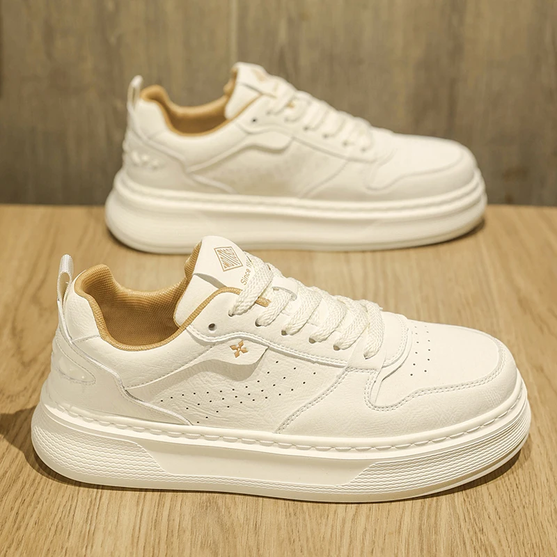 

Men's Canvas Low-Top Sneakers Breathable Lightweight Summer Shoes Fashionable Thick Bottom Casual Board Shoes