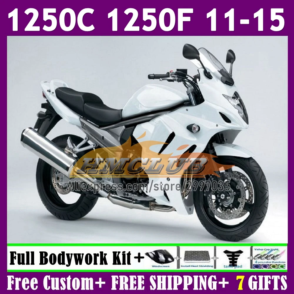 GSXF1250 For SUZUKI white pearl Bandit GSX1250F GSX1250 C 2011 2012 2013 2014 2015 159No.48 1250 GSX1250C 11 12 13 14 15 Fairing