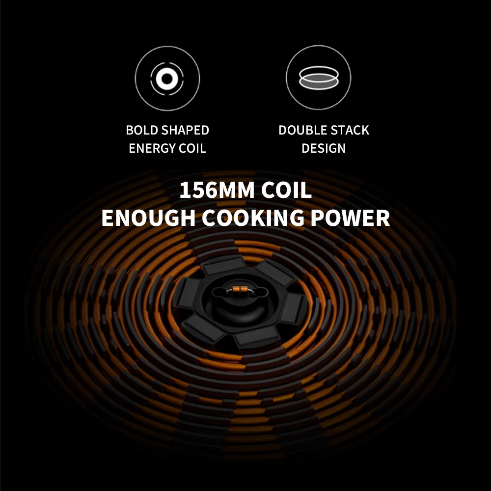 Xiaomi Mijia Induction Kitchen Cooker Smart Tile Oven Precise Control Electric Hob Cooktop Plate Hot Pot Cooking Stove App Wifi