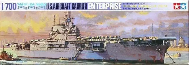 

Tamiya 77514 1/700 Model Kit US Aircraft Carrier USS Enterprise CV-6 Big E