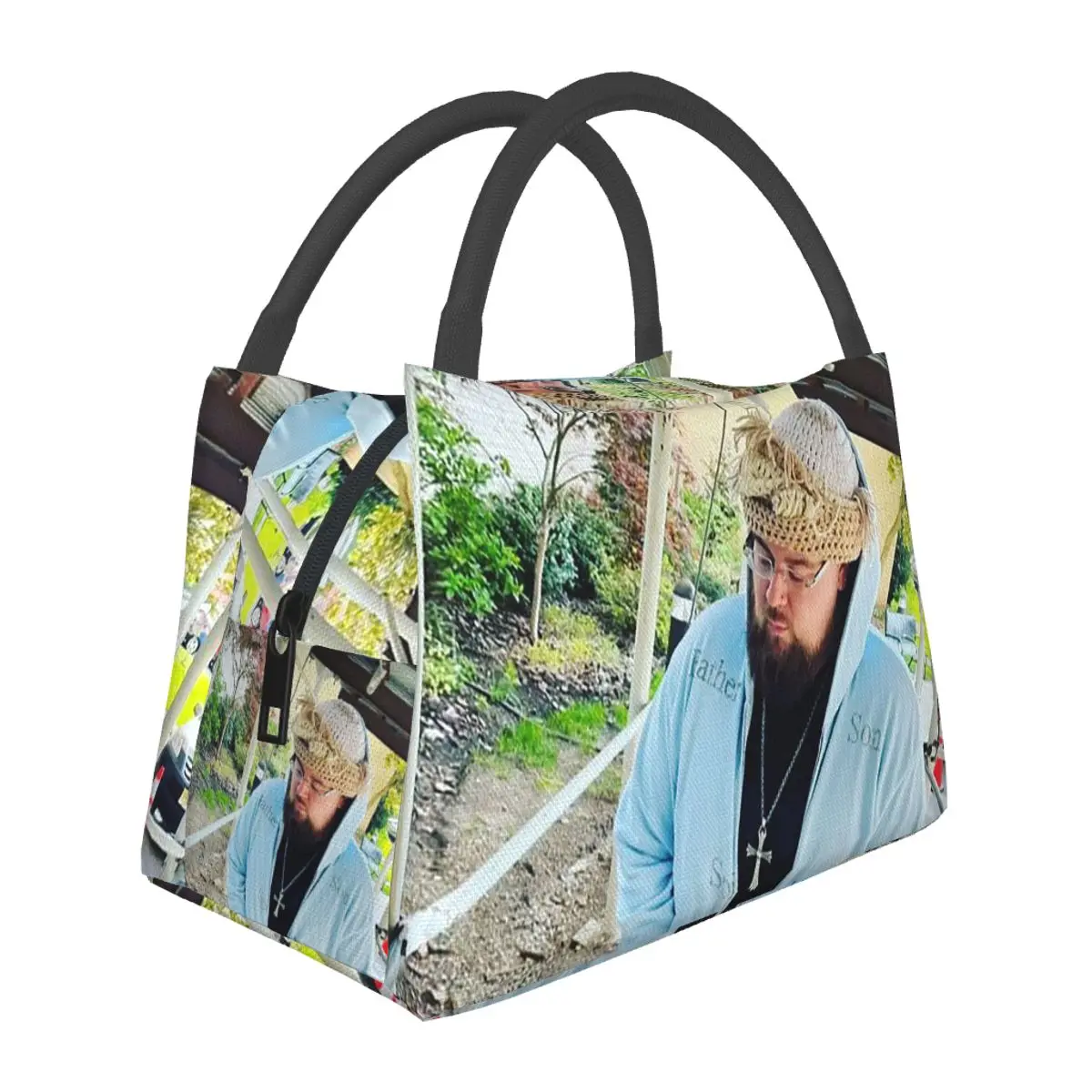 

Joeyy Singer Vocalist Music Rapper Insulated Lunch Bag School Bento Storage Food Boxes Container Cooler Thermal Lunch Box Tote