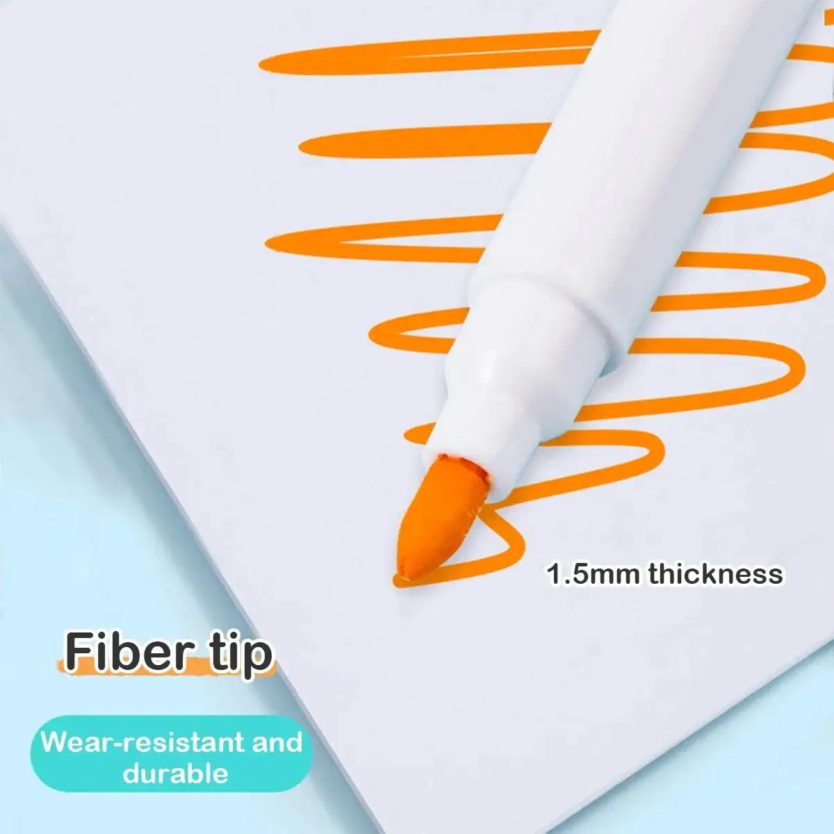 8 قطعة قلم تحديد السبورة المغناطيسي الملون علامات المسح الجاف مع غطاء ممحاة لمكتب القرطاسية المدرسية سبورة بيضاء مغناطيسية #4