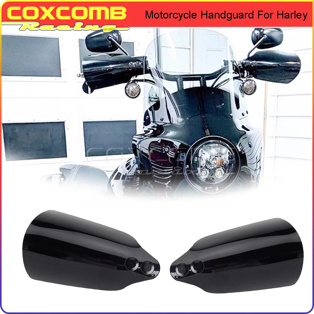 

Motorcycle Handguard Protection For Harley Softail Heritage Springer Cross Bones Deluxe Night Train FLST FXST FXCW Slim Rocker