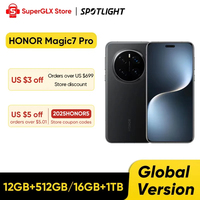 【World Premiere】Global Version HONOR Magic7 Pro 5G Smartphone Magic 7 Pro Snapdragon 8 Elite 120Hz OLED Screen 100W Fast Charge