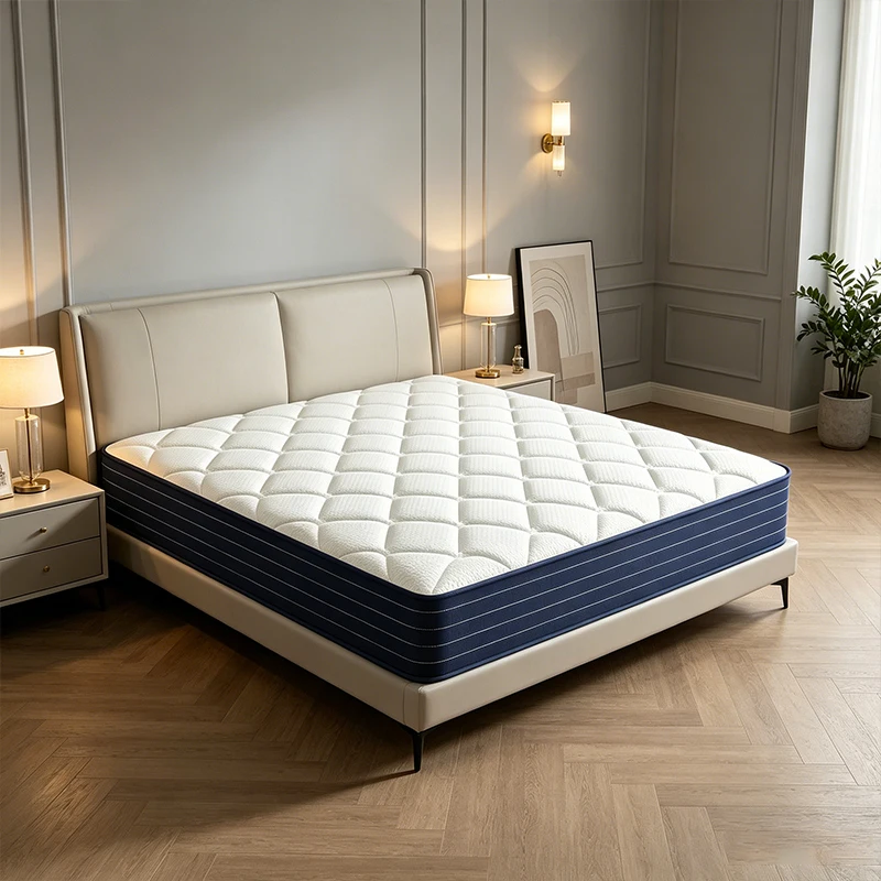 12 Inch Hybrid Queen Size Mattress In A Box Durable Pocket Spring & Memory Foam Medium Firmness Motion Isolation For Hotel Use