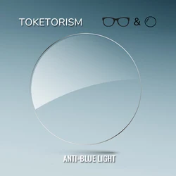 Toketorism lentes de luz azul, lentes asféricas de resina, gafas graduadas para computadora