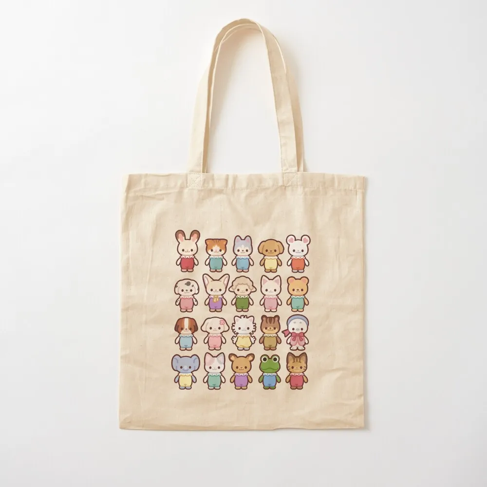 Sylvanian Critter Tote Bag shoping bag shopper bags for women cute pouch bag the tote