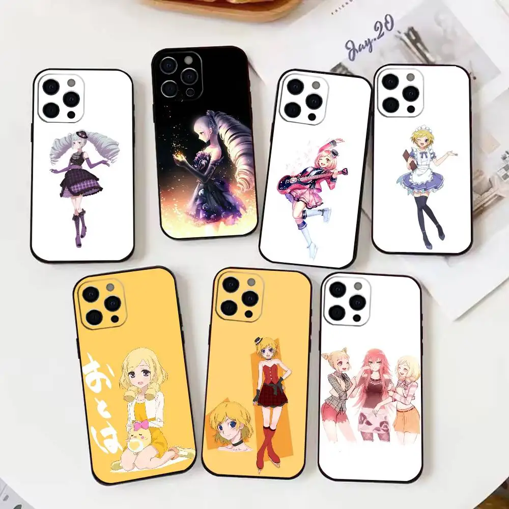 

Pretty Rhythm Phone Case Silicone Soft For IPhone 17 16 15 14 13 12 11 X XR Plus Pro Max Plus