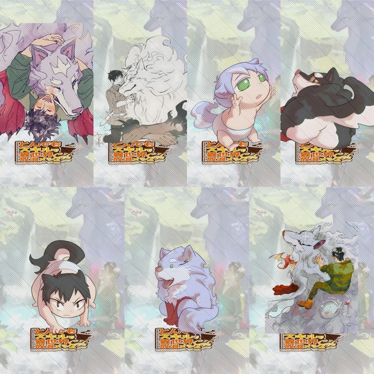 15 سنتيمتر جديد أنيمي المعسكر الطبخ في عالم آخر مع مهائي Absurd الاكريليك حامل الملحقات جمع هدية الكريسماس #1