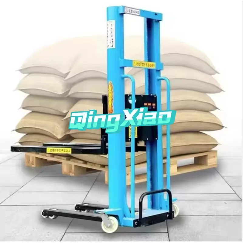 

Factory Price 600kg Full-electric Portable Self Loading Pallet Stacker Ladder Truck Mounted Forklift Electric Forklift In Stock