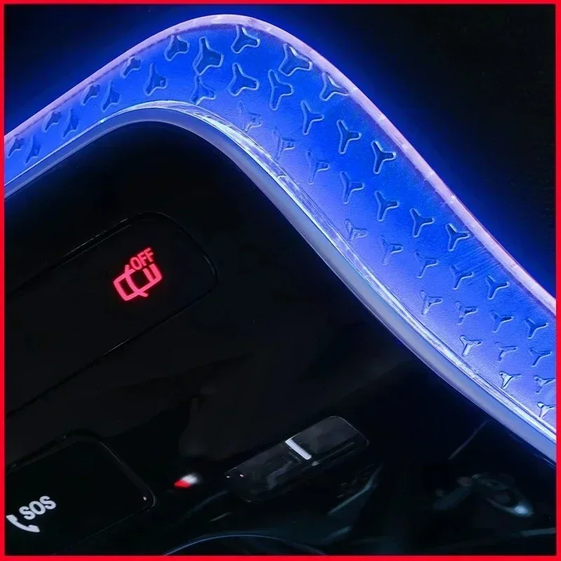 Für Mercedes Benz C GLC E Klasse W206 X254 W214 Sternförmige Kristall-Leselichtrahmen Dekorative Innenraum-Modifikationszubehör – Detail 1