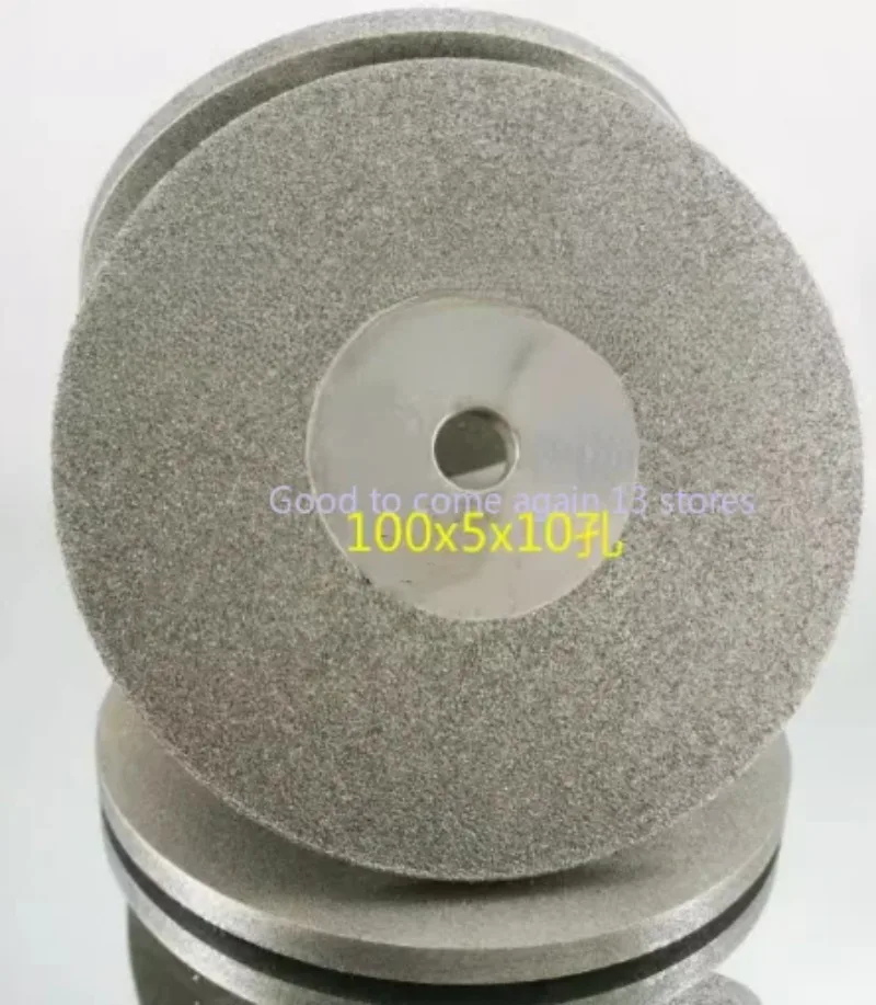 1pcs Double Sided Diamond Disk Lapidary Grinding Disc Wheel 100mm 4 Inch x10mm Ceramic Gemstone Alloy Rotary Abrasive Tools