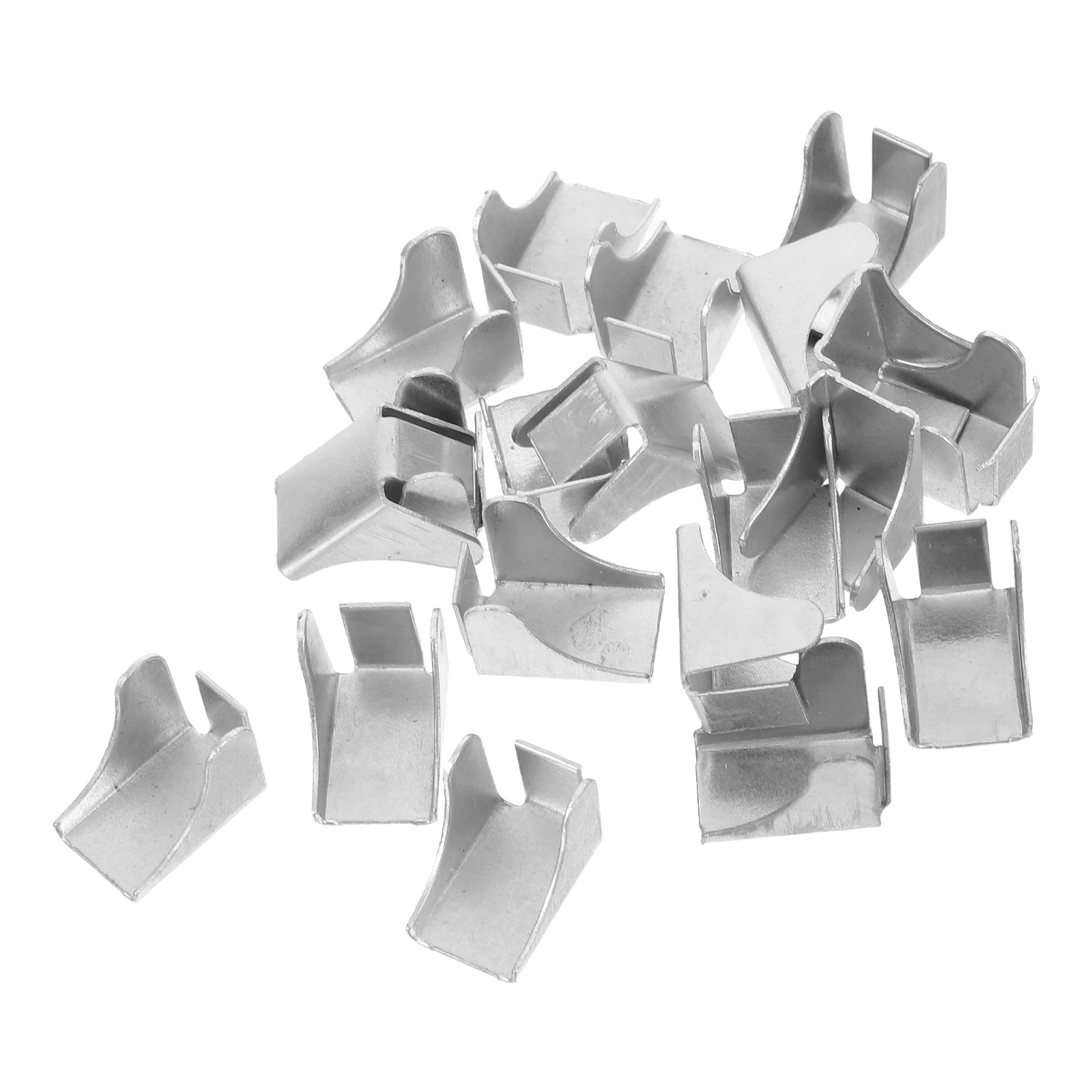 

20pcs Metal Shelf Clips Heavy Duty Cabinet Support Clip Adjustable Shelving Brackets For Office Storage Hardware Bracket