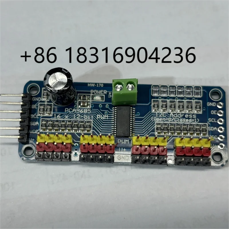 16-Circuit PWM/Servo/Servo Driver Board Controller Robotics IIC PCA9685