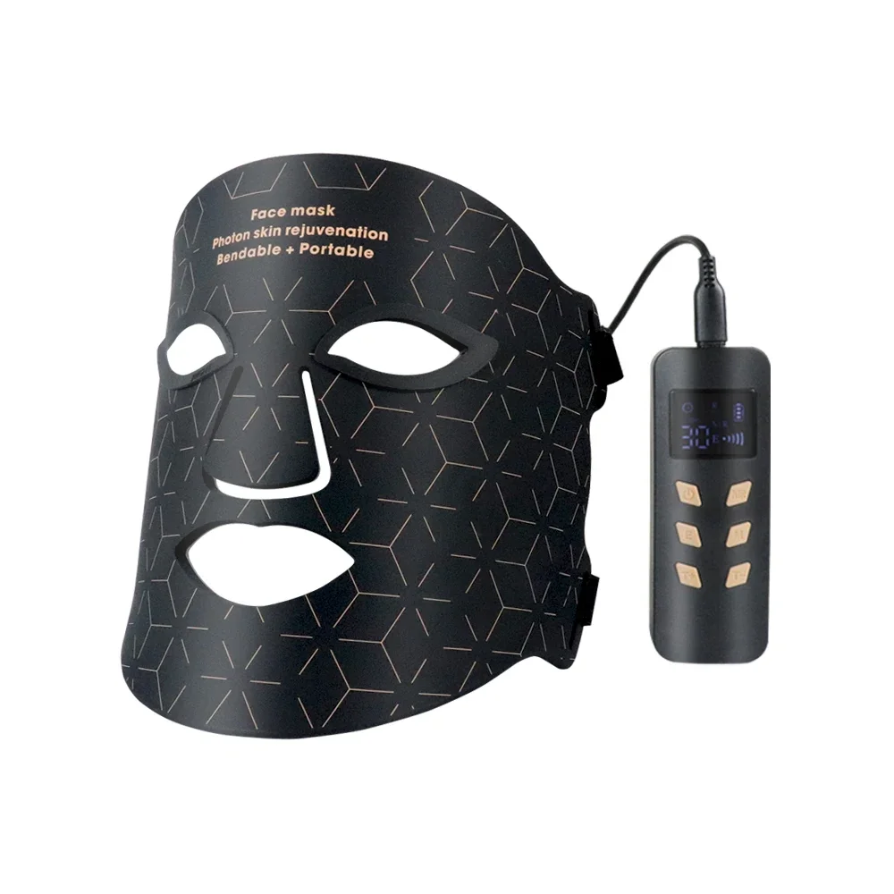 Best Selling Items Red Light Photon Face Masker Facial Deformation Led Red Light Therapy Mask