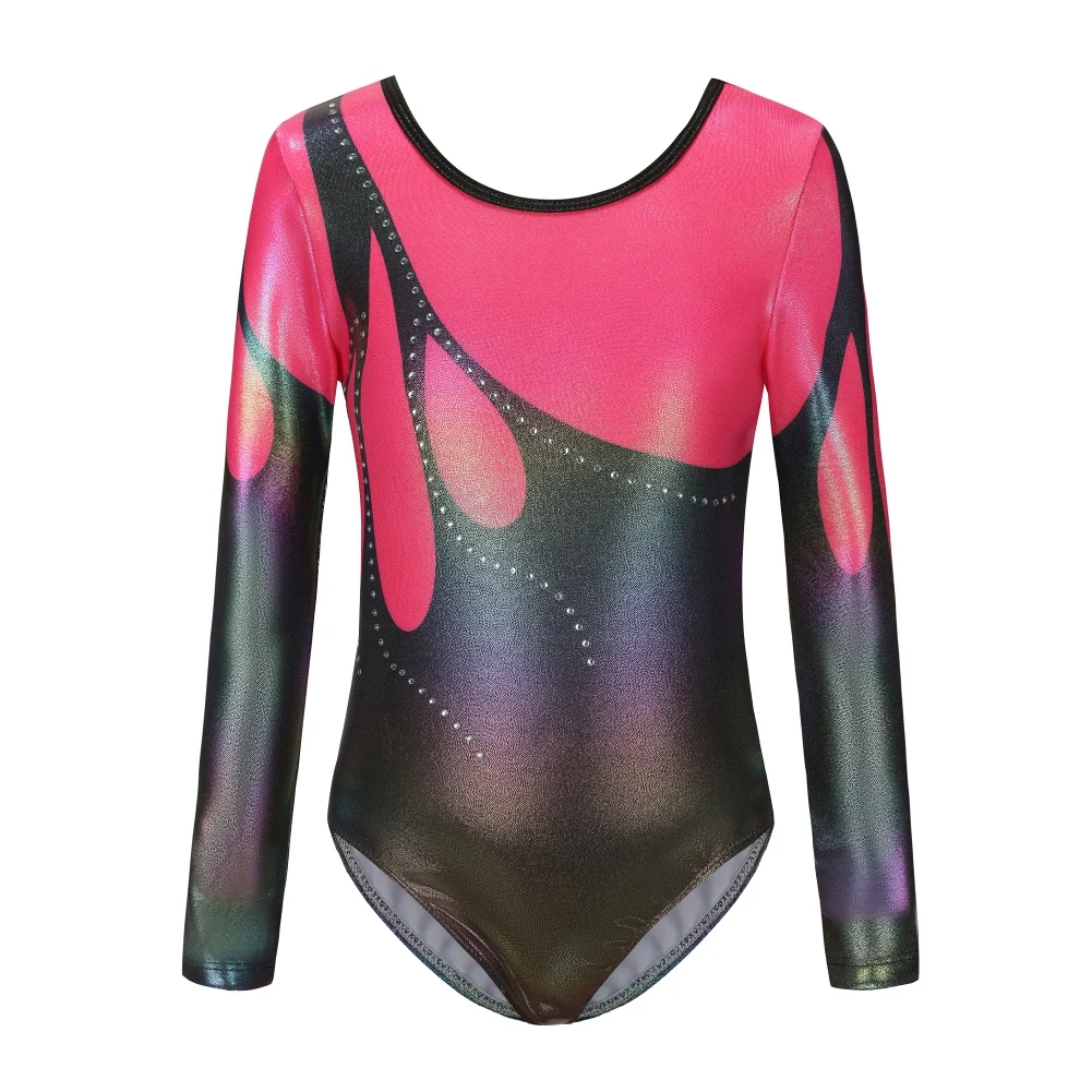 

Gymnastics Leotards Girls Training Dance Wear Popular Artistic Children Ballet Dance Leotards