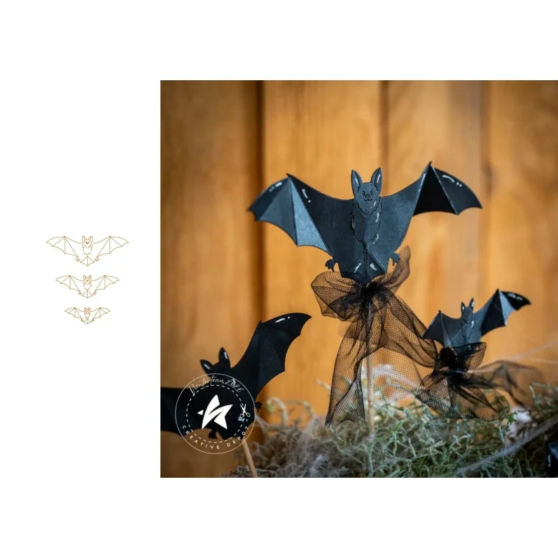 New Product Pre-sale Halloween Parent-child Cutting Dies and Stamps DIY Scrapbook Album Decoration Embossed Paper Card
