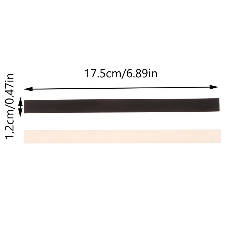 10 buah 17.5*1.2CM diri perekat raket Badminton tali penyegelan lem tangan pita penahan raket tenis