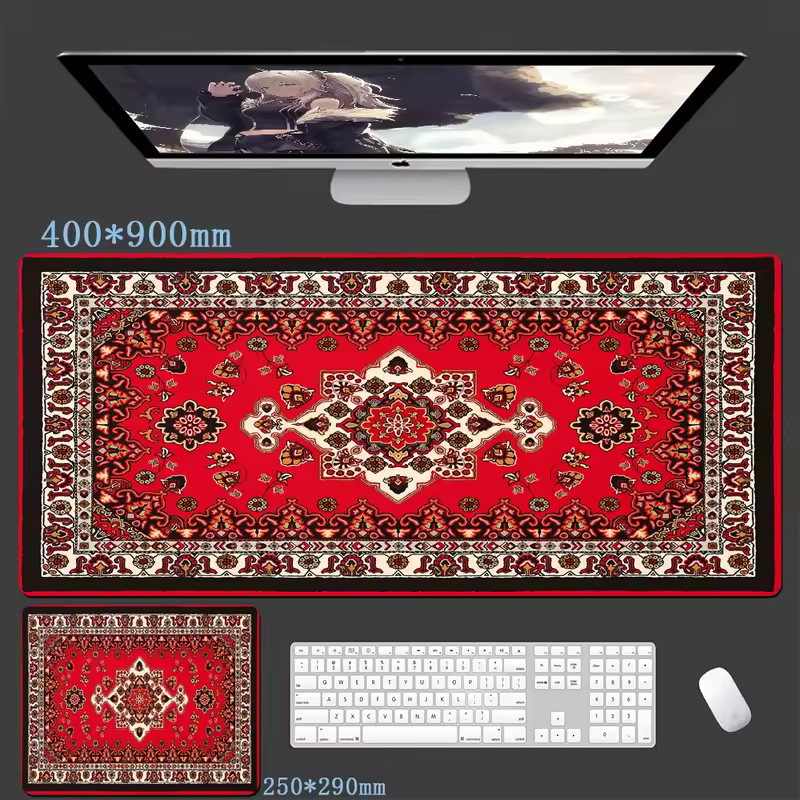 Persian Mouse Pad Large Xxl Big Office Carpet Mouse Mats Gamer Rug Desk Accessories Computer Table Pads Company Speed Extended - Image 7