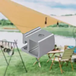 Mesa de Camping con gancho de conexión, accesorios para mesa de Picnic, sistema de cocina al aire libre, fácil instalación profesional