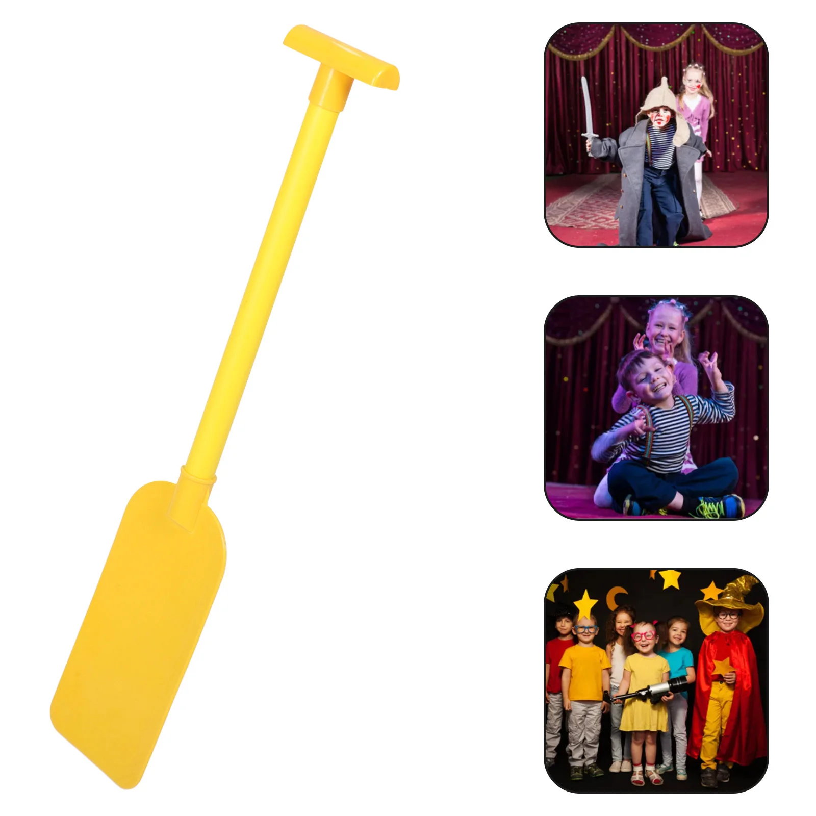 

Plastic Stage Performance Paddle For Kids Smooth Safe Oar Prop Decorative Cosplay Multi-Use Performing Accessory