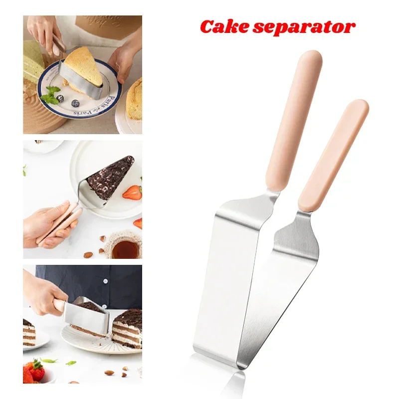 Cake Slicer Cutter Triangular Separator Adjustable Stainless Steel Device Mold Cake Clip DIY Decorating Bakeware Kitchen Bakery