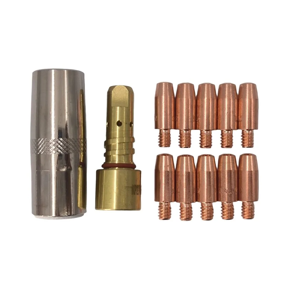 Replaces KP2744 Series Welding Nozzle Kit For Metal Fabrication Welding Nozzle Full Set Excellent Conductivity