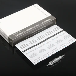 10Pcs/Box 1RL Tattoo Needle Permanent Makeup Screw Cartridge Needle For Black Pearl P300 P90 Pmu Machine For Microblading